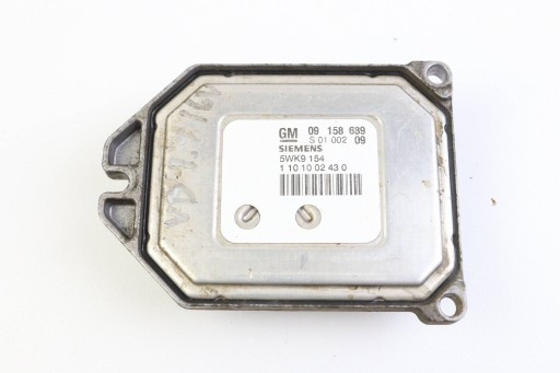 OPEL ZAFIRA A VECTRA B modul Bedienteil DES MOTORS 1.8 B 09158689 S0100209