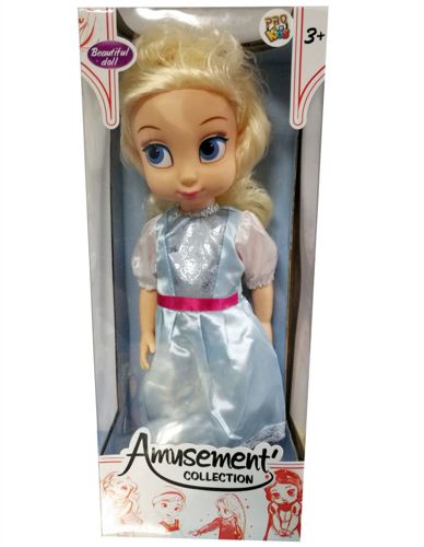 ЛЯЛЬКА БЛОНДИНКА ПРИНЦЕСА В СУКНІ 43 СМ