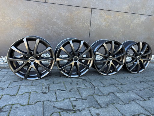KOMPLET disky Borbet 6.5" x 16" 5x112 ET45 VW SKODA SEAT AUDI GOLF CADDY