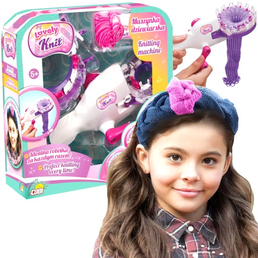 COBI В'ЯЗАЛЬНА МАШИНА ДЛЯ ДІТЕЙ LOVELY KNIT