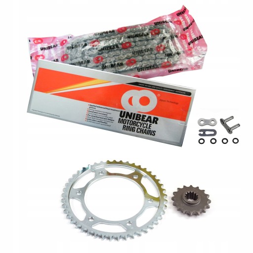 530UX-118 JTF580.16 - КОМПЛЕКТ ПРИВОДУ YAMAHA FZ6 2004-2009 X-RING