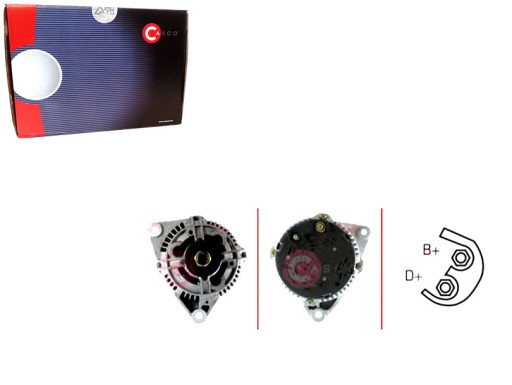 CASCAL30152AS(iMOTO) - Генератор casco 57051x 57051j ada4737 cgb83701 + комплект водителя №37