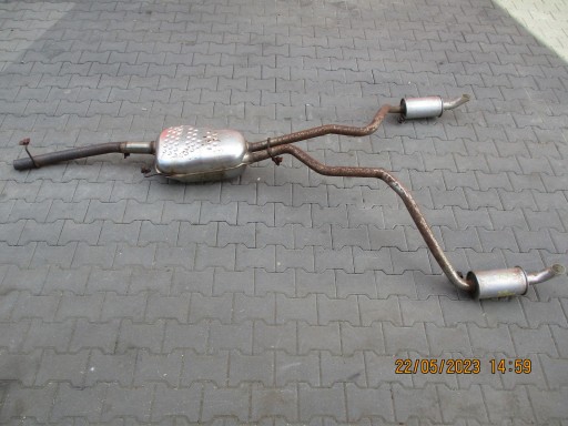 muffler, exhaust LAND ROVER DISCOVERY III