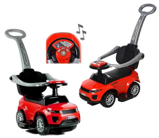 PUSH RIDER RED 614W CAR MUSIC ID3629