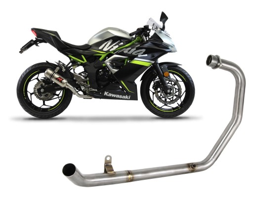 KA071D - NINJA 125 Z125 2019 - 2021 коллектор DOMINATOR