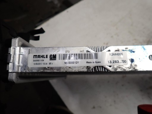 water cooler OPEL CORSA D MERIVA B 560961104 3444006