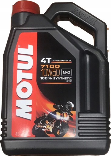 МАСЛО МОТОРНЕ MOTUL 7100 10W-50 4T 4л