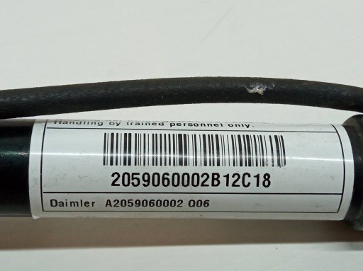 sensor SENSOR NABOJ PIROTECHNICZNY bonnets Mercedes-Benz C-klasa IV W205