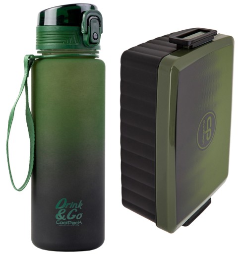 Пакет для сніданку CoolPack Z07757 765 мл зелений