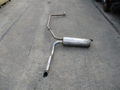muffler, exhaust pipe OPEL 402-1508