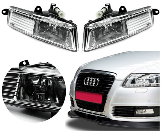 Галогенные противотуманные фары AUDI A6C6 AVANT 08-11 LIFT