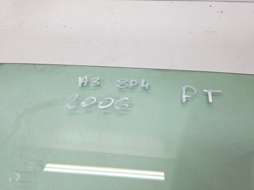 window side door right rear part AUDI A3 8P4 SPORTBACK 2006R
