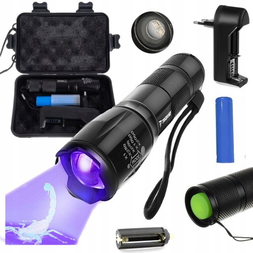 Светодиодный фонарик Cree UV LED для поиска янтаря