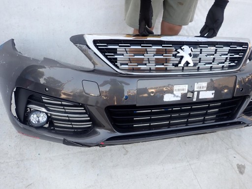 PEUGEOT 308 II LIFT 17- bumper front front 4PDC