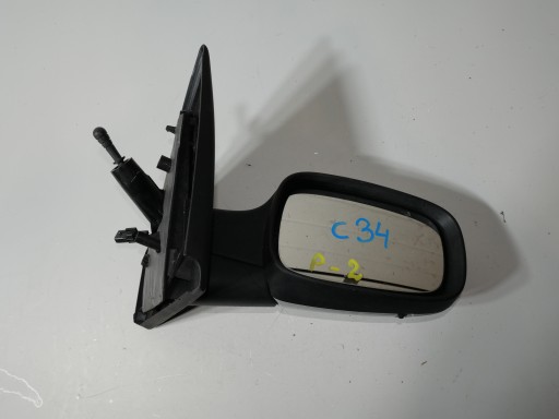 mirror right RENAULT CLIO III 12443070