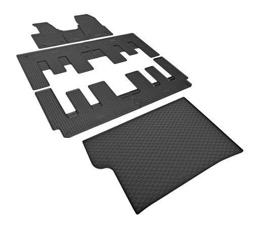 Комплект ковриков для FORD Tourneo Custom с 2018 г. автомат | 8/9 мест