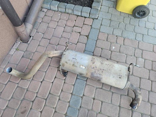 exhaust silencer JUMPER BOXER Fiat Ducato