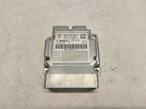 Porsche Macan Turbo II module control unit sensor airbag of the airbags 95b959655f