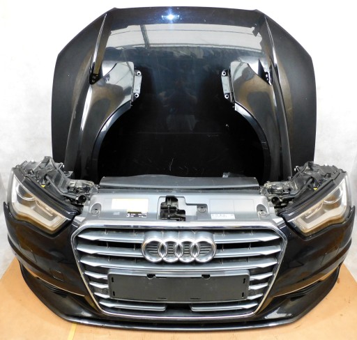 AUDI A3 8V5 СЕДАН КОМПЛЕКТ ПЕРЕДНИЙ БАМПЕР ЛАМПИ КАПОТ РЕМІНЬ КСЕНОНОВИЙ РАДАР
