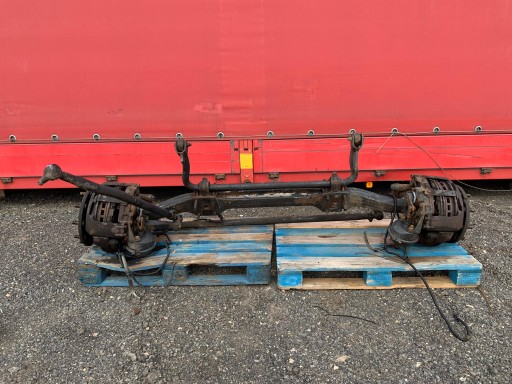 81.441013093 - Передний мост man f2000 22,5, колесо v9-80l-20.