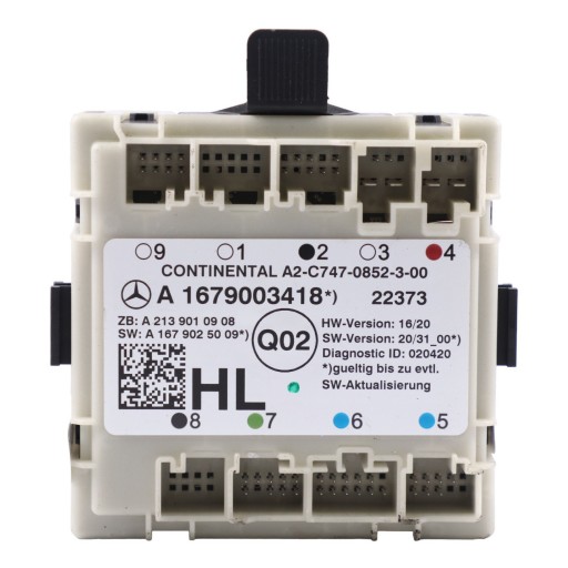 Mercedes w205 c253 w257 модуль задней левой двери a1679003418