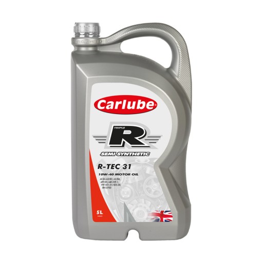 CARLUBE 10W40 A3 / B4 R-TEC 31 полусинтетическое масло 5л