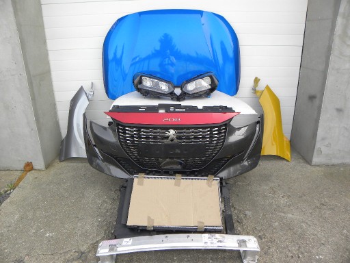 9833036180-9833036380 - КАПОТ PEUGEOT 208 II, ПОЛОВИНА LED ЛАМП - ТЕХНОЛОГІЯ БАМПЕРА 2020