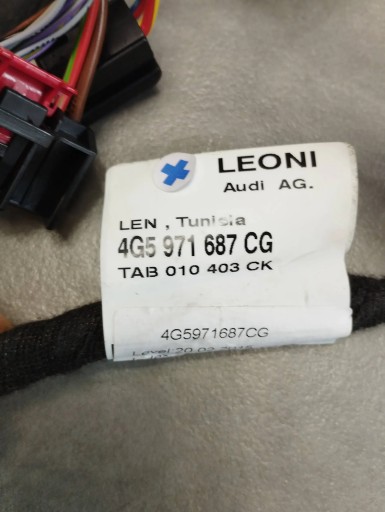 Audi A6 C7 4G kabelbaum kabelsatz Tür links heck 4G5971687CG