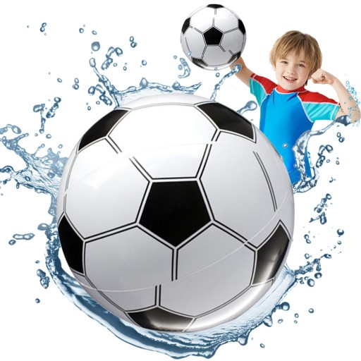 М'ЯЧ ПЛЯЖНИЙ САДОВИЙ ДЛЯ БАСЕЙНУ БІЛЯ ВОДИ, НАДУВАНИЙ