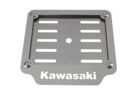 РАМКА НОМЕРНОГО ЗНАКА KAWASAKI МЕТАЛЛИЧЕСКАЯ