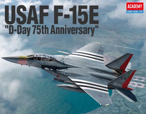 ACADEMY 12568 F-15E STRIKE EAGLE Deň D 75. výročie.