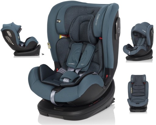 АВТОКРІСЛО EASYGO CONVERT ISOFIX 0-36 КГ ОБЕРТАЄТЬСЯ НА 360°