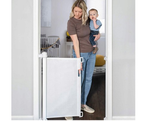 Перила на двері, сходи, прикручені, білі