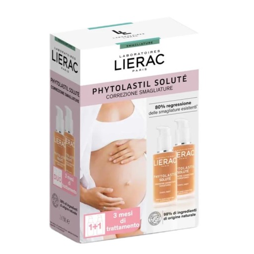 LIERAC PHYTOLASTIL SOLUTE KORIGUJÚCI GEL ROZTOKY 2X75ml