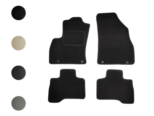 Peugeot Bipper 2007-2017 Велюрові Килимки