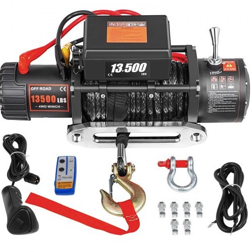 ЭЛЕКТРИЧЕСКАЯ ЛЕБЕДКА 12V АВТОМОБИЛЬНАЯ ЛЕБЕДКА