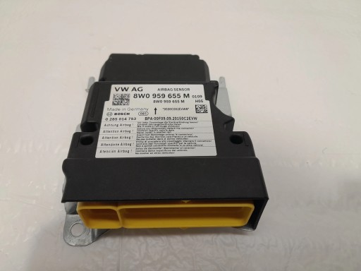 AUDI A4 B9 LIFT module SENSOR airbag 8W0959655M