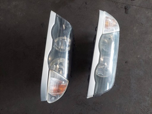 completo Anteriore cofano Paraurti FANALE FARO BMW E46 354/7 TITANSILBER METALLIC