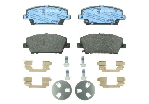 Гальмівні колодки передні BOSCH 0 986 494 611
