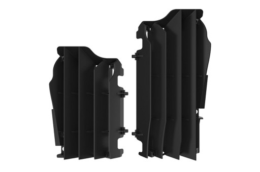 КРЫШКИ РАДИАТОРА KAWASAKI KX450F 16-19 ЧЕРНЫЙ