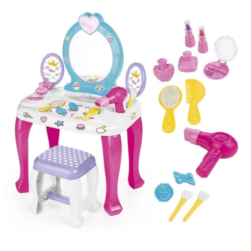 Dolu Unicorn toaletka z krzesełkiem i akcesoriami 2568 25685