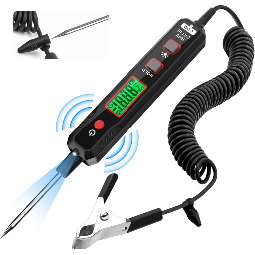 ⚡️ MEGA OKAZJA! Uniwersalny Tester Napięcia 0.8-100V z LCD – Must-Have dla Majsterkowicza!