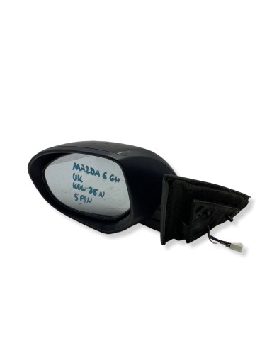 mirror exterior left 5 PIN MAZDA 6 GH (2007-2010) KOMBI colour 35N UK