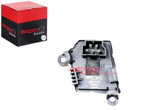 0917015 - РЕЗИСТОР ДВИГУНА ПОВІТРОДУВКИ METZGER