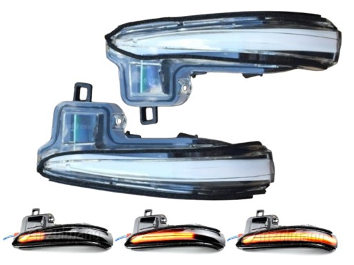 N300 - Светодиодные динамические направления для Toyota RAV4 2019-2020