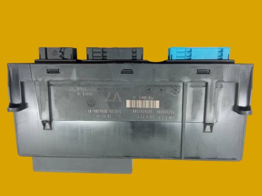 comfort control unit 9244394 Bmw Seria 5 VI (2010- ) F07/10/11