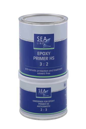 SZ-8590 - Яхтна фарба епоксидна HS АНТИОСМОТИЧНА 0,75 л.