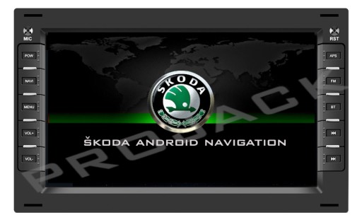 РАДІО GPS ANDROID OCTAVIA І SUPERB FABIA І 1/16GB