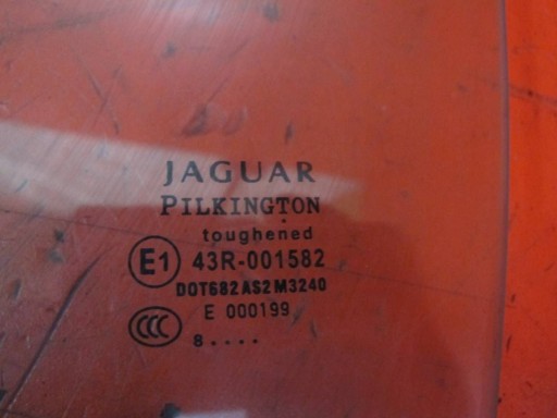 JAGUAR XF XFR X250 window door left rear part rear 2008 ROK
