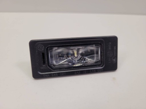 light lighting of the rear signs rejestracyjnej SEAT Arona 2020 5NA943021
